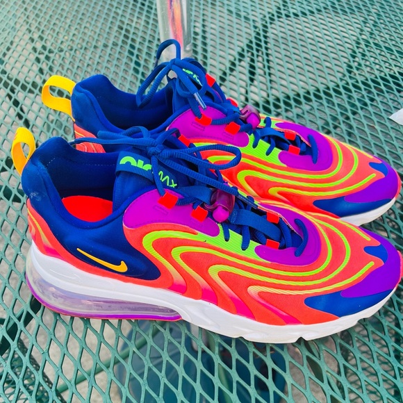Nike Other - AIR MAX 270 REACT ENG LASER CRIMSON-ORANGE [CD0113 600] US MEN SZ 13.0